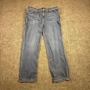 Tommy Hilfiger Womens Size 16 Raleigh High Rise Straight Leg Jeans Blue